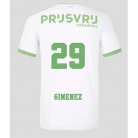Feyenoord Santiago Gimenez #29 Tredjeställ 2023-24 Kortärmad